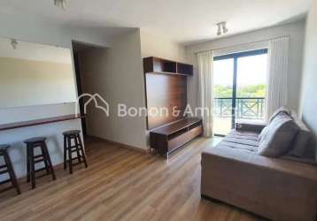 Apartamento com 56 m² e 2 quartos no mansões santo antônio - campinas/sp