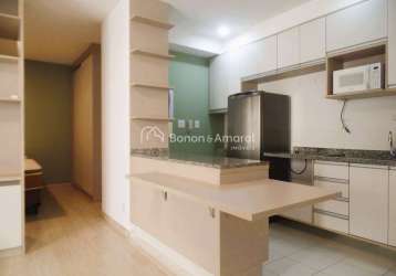 Apartamento para alugar, mobiliado ,dot home, 1 quarto, campinas