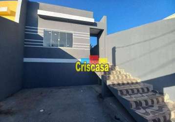 Casa à venda, 93 m² por r$ 265.000,00 - maria turri - rio das ostras/rj