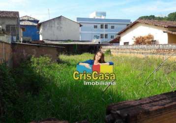 Terreno à venda, 475 m² por r$ 230.000,00 - casa grande - rio das ostras/rj