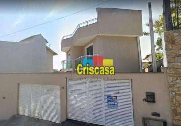 Casa à venda, 90 m² por r$ 315.000,00 - extensão novo rio das ostras - rio das ostras/rj