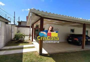 Casa com 3 dormitórios à venda, 144 m² por r$ 1.500.000,00 - atlântica - rio das ostras/rj