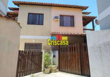 Casa com 3 dormitórios à venda, 76 m² por r$ 360.000,00 - ouro verde - rio das ostras/rj