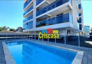 Cobertura à venda, 135 m² por r$ 750.000,00 - costa azul - rio das ostras/rj