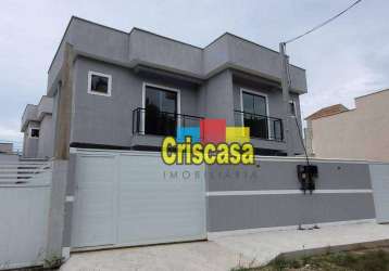 Casa à venda, 75 m² por r$ 260.000,00 - residencial rio das ostras - rio das ostras/rj