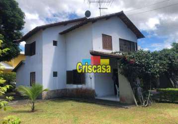 Casa com 5 dormitórios à venda, 117 m² por r$ 900.000,00 - boca da barra - rio das ostras/rj