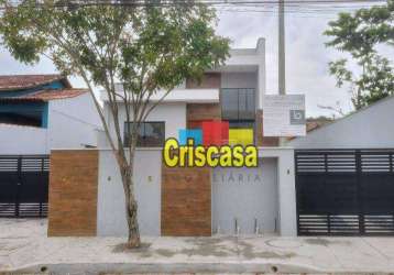 Casa com 2 dormitórios à venda, 71 m² por r$ 390.000,00 - jardim campomar - rio das ostras/rj