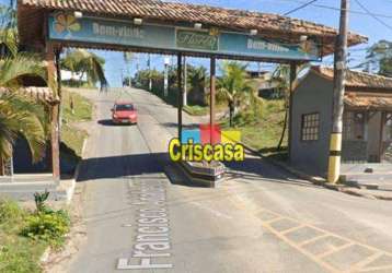 Terreno à venda, 514 m² por r$ 185.000,00 - maria turri - rio das ostras/rj