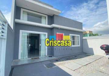 Casa à venda, 65 m² por r$ 270.000,00 - extensão serramar - rio das ostras/rj