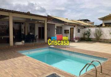 Casa com 4 dormitórios à venda, 200 m² por r$ 1.000.000,00 - extensão do bosque - rio das ostras/rj