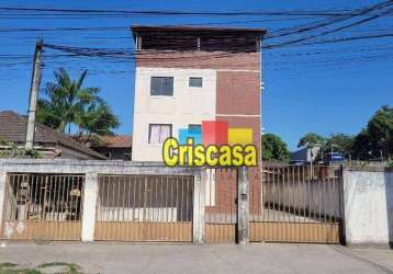 Cobertura, 100 m² - venda por r$ 270.000,00 ou aluguel por r$ 1.650,00/ano - serramar - rio das ostras/rj