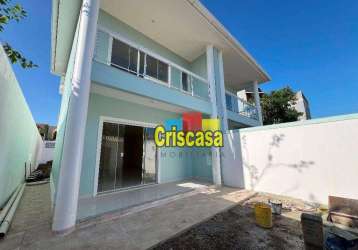 Casa com 4 dormitórios à venda, 144 m² por r$ 750.000,00 - jardim bela vista - rio das ostras/rj