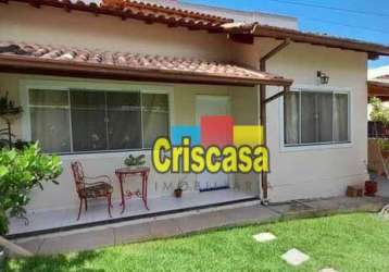 Casa com 2 dormitórios à venda, 75 m² por r$ 325.000,00 - costazul - rio das ostras/rj