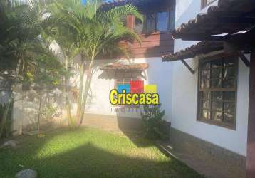 Casa com 4 dormitórios à venda, 120 m² por r$ 400.000,00 - novo rio das ostras - rio das ostras/rj