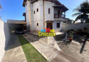 Casa com 3 dormitórios à venda, 155 m² por r$ 420.000,00 - jardim campomar - rio das ostras/rj