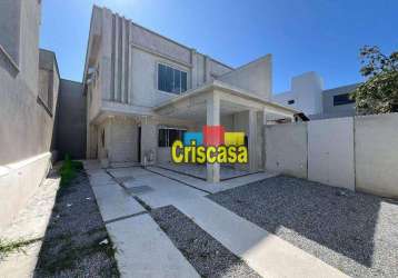 Casa com 3 dormitórios à venda, 115 m² por r$ 670.000,00 - ouro verde - rio das ostras/rj