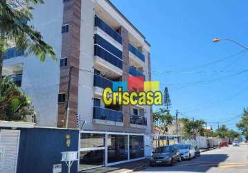 Apartamento para alugar, 110 m² por r$ 3.483,00/mês - recreio - rio das ostras/rj