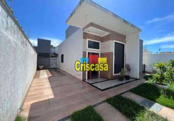 Casa com 4 dormitórios à venda, 108 m² por r$ 780.000,00 - jardim bela vista - rio das ostras/rj