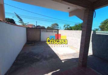 Casa com 2 dormitórios para alugar, 70 m² por r$ 1.325,00/mês - extensão serramar - rio das ostras/rj