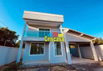 Casa com 5 dormitórios, 279 m² - venda por r$ 1.250.000,00 ou aluguel por r$ 5.000,00/mês - jardim bela vista - rio das ostras/rj