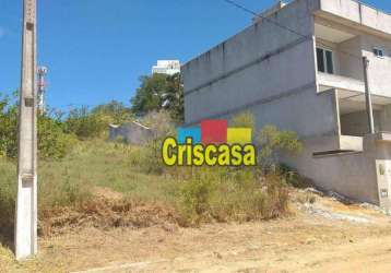 Terreno à venda, 225 m² por r$ 150.000,00 - lagoa - macaé/rj