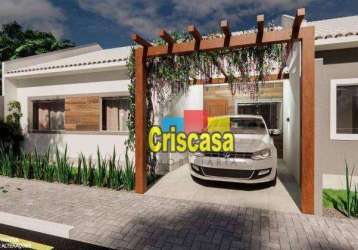 Casa com 3 dormitórios à venda, 102 m² por r$ 445.000,00 - granja dos cavaleiros - macaé/rj