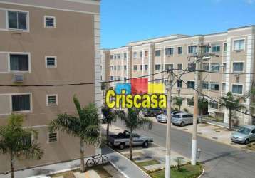 Apartamento com 2 dormitórios à venda, 50 m² por r$ 125.000,00 - são josé do barreto - macaé/rj