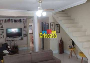 Casa com 3 dormitórios à venda, 240 m² por r$ 590.000,00 - riviera dois - macaé/rj