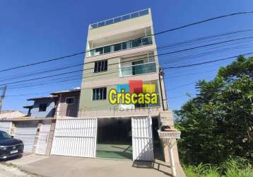 Cobertura com 3 dormitórios à venda, 145 m² por r$ 490.000,00 - jardim guanabara - macaé/rj