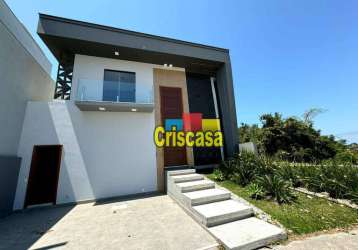 Casa com 4 dormitórios à venda, 240 m² por r$ 1.490.000,00 - vale dos cristais - macaé/rj