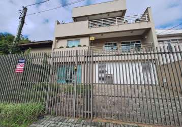 Casa residencial para venda alto da xv, curitiba, rua tranquila, sem saída,  5 dormitórios com sacada e terraço, 5 vagas de garagem