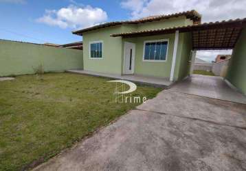 Casa com 3 dormitórios à venda, 90 m² por r$ 450.000,00 - jardim atlântico leste (itaipuaçu) - maricá/rj