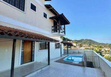 Casa com 3 dormitórios à venda, 195 m² por r$ 650.000,00 - santo antônio - niterói/rj