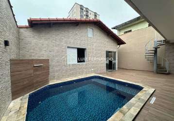 Casa com 3 dorms, ocian, praia grande - r$ 1.1 mi, cod: 109