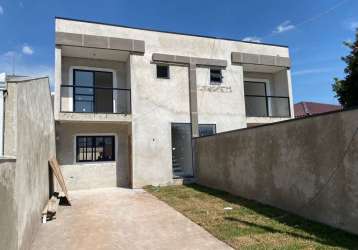 Casa com 3 quartos à venda na rua sezinando martinho da cruz, 109, fazendinha, curitiba por r$ 750.000