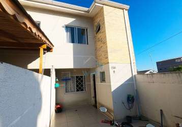 Casa com 2 quartos à venda na travessa eli volpato, 238, sítio cercado, curitiba por r$ 270.000