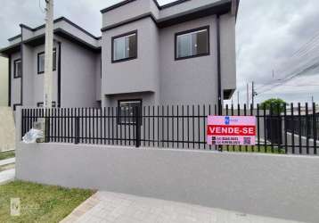 Casa com 3 quartos à venda na rua enette dubard, 1540, tatuquara, curitiba por r$ 330.000