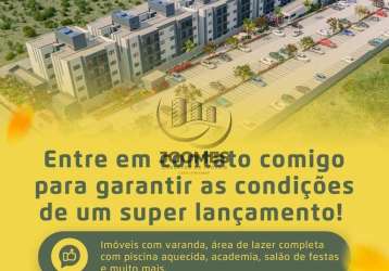 Apartamento para venda em campina grande, três irmãs, 2 dormitórios, 1 banheiro, 1 vaga