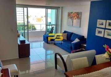 Apartamento 120m² 3 suítes no jardim luna, a venda por r$690.000,00.