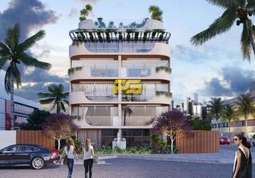 Apartamento com 2 quartos à venda, cabo branco - joão pessoa