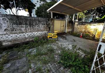 Casa comercial para locação no bairro do miramar em joão pessoa,pb