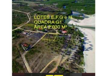 Terreno à venda, 2030 m² por r$ 650.000 - praia ela - joão pessoa/pb