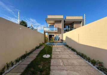 Oportunidade de morar e viver bem! casa duplex com 3 suítes, 90 m² por r$ 390.000 - maraponga - fortaleza/ce