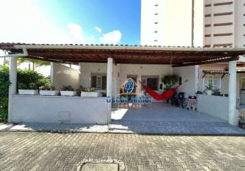 Casa plana em condomínio 3 quartos (2 suítes), 127 m² por r$ 420.000 - passaré - fortaleza/ce