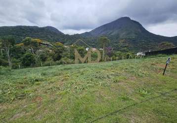 Terreno em condomínio para venda em teresópolis, ermitage