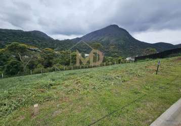 Terreno em condomínio para venda em teresópolis, ermitage