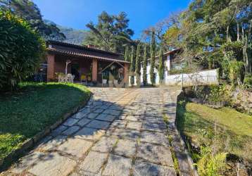 Casa para locação em teresópolis, araras, 3 dormitórios, 3 suítes, 4 banheiros, 4 vagas