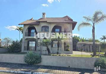 Casa com 3 dormitórios à venda, 398 m² por r$ 1.700.000,00 - canudos - novo hamburgo/rs