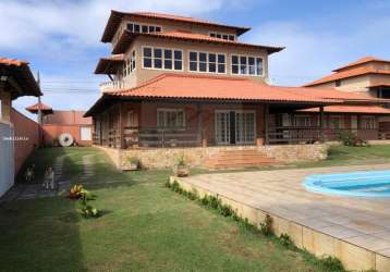 Casa para venda em saquarema, jaconé, 5 dormitórios, 5 suítes, 6 banheiros, 5 vagas