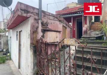 Terreno à venda na rua tomás fontes, 128, vila palmares, santo andré, 180 m2 por r$ 300.000